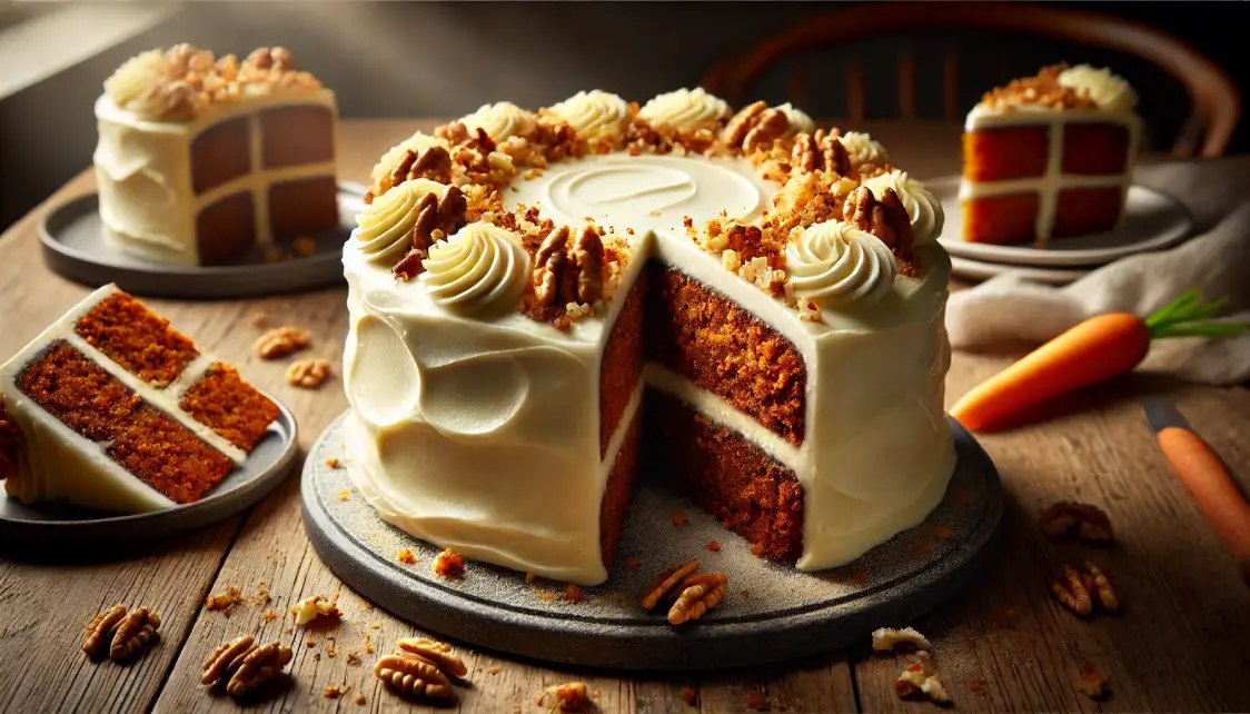 Carrot Cake with Cream Cheese