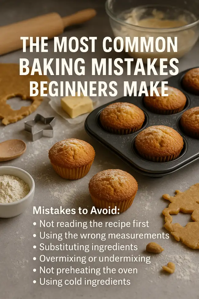 Common baking mistakes