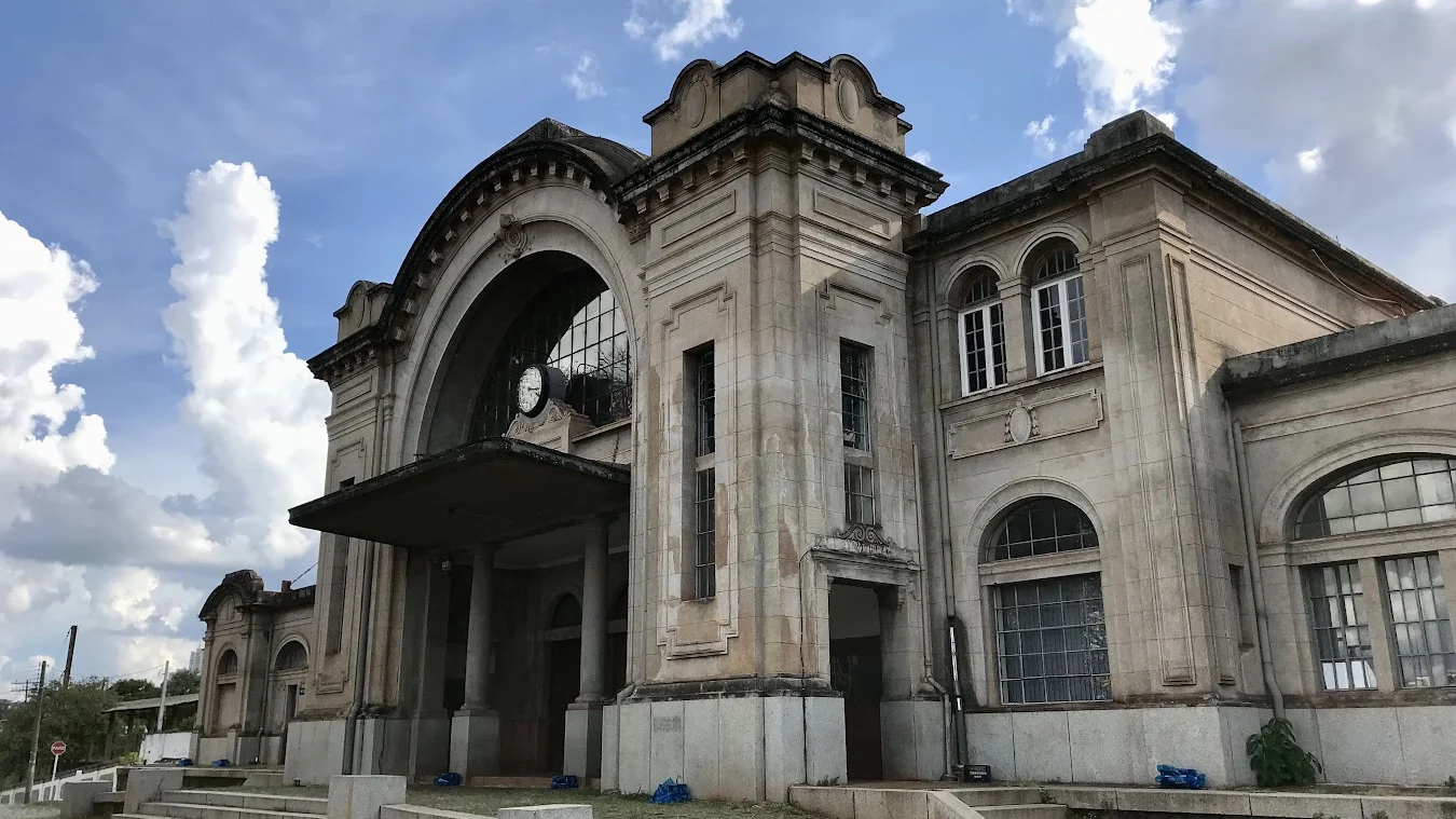 Prédio histórico da Estação Ferroviária de Botucatu